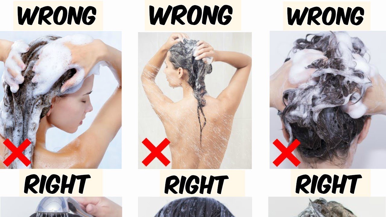 Common Hair-Washing Mistakes We All Make -Learn Professional Way To Wash Your Hair