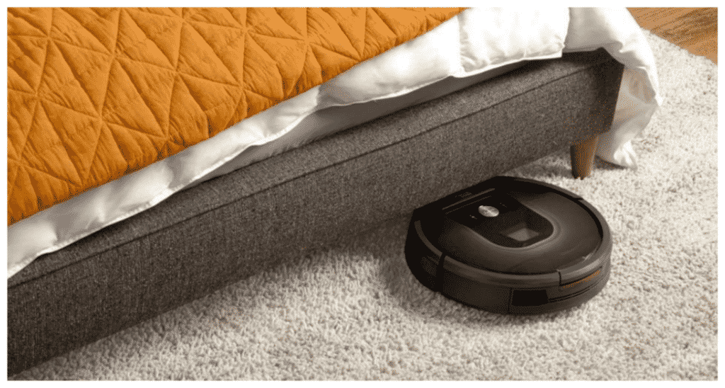 Robotic Vacuum Clean even under the sofa