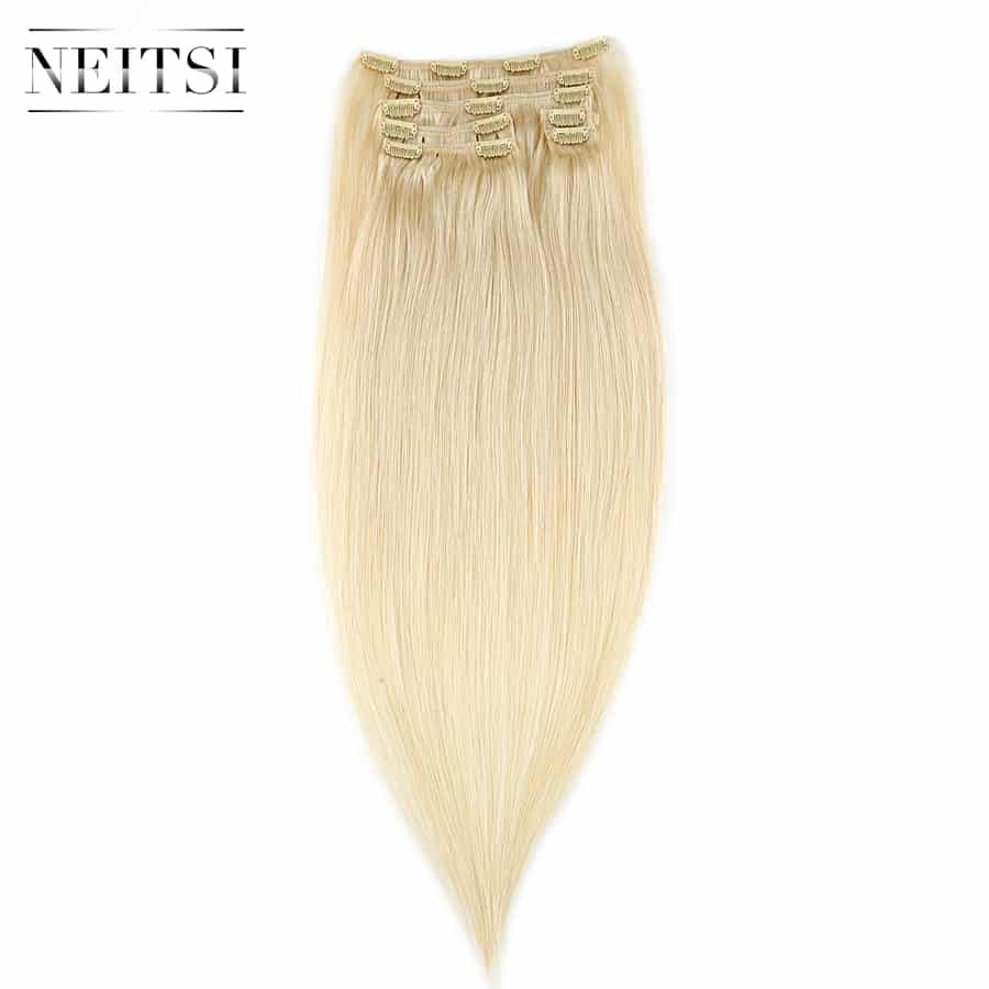 how to clip in human hair extensions