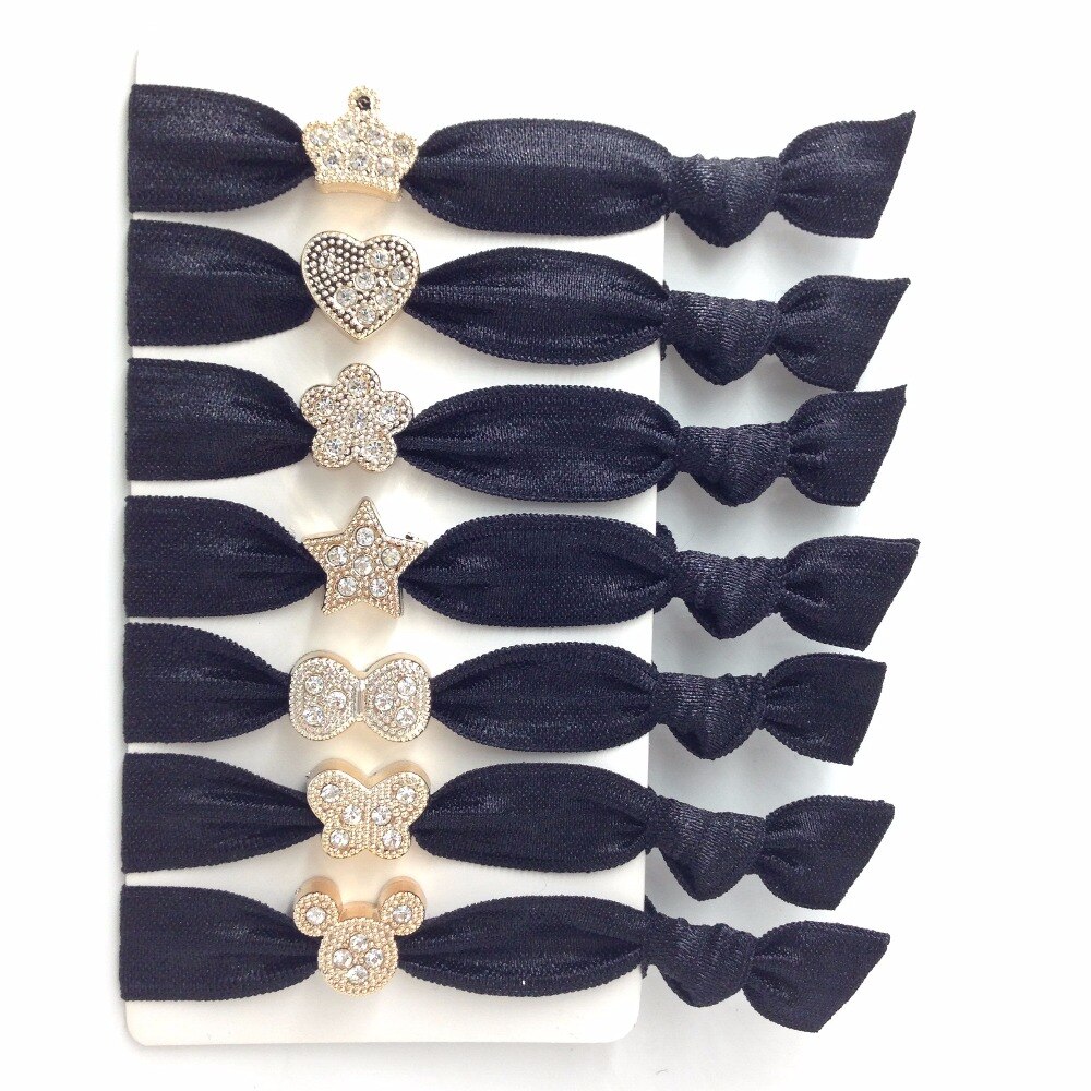 Black Hair Elastics