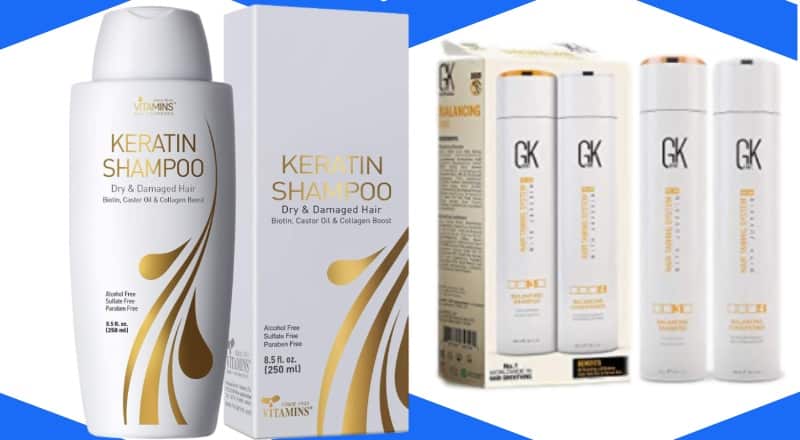 Keratin Vitamins Shampoo Hair Treatment