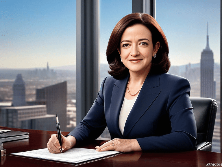 a woman sitting at a desk with a pen and paper