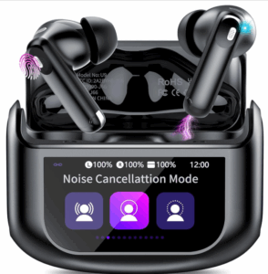 a close-up of a earbud device