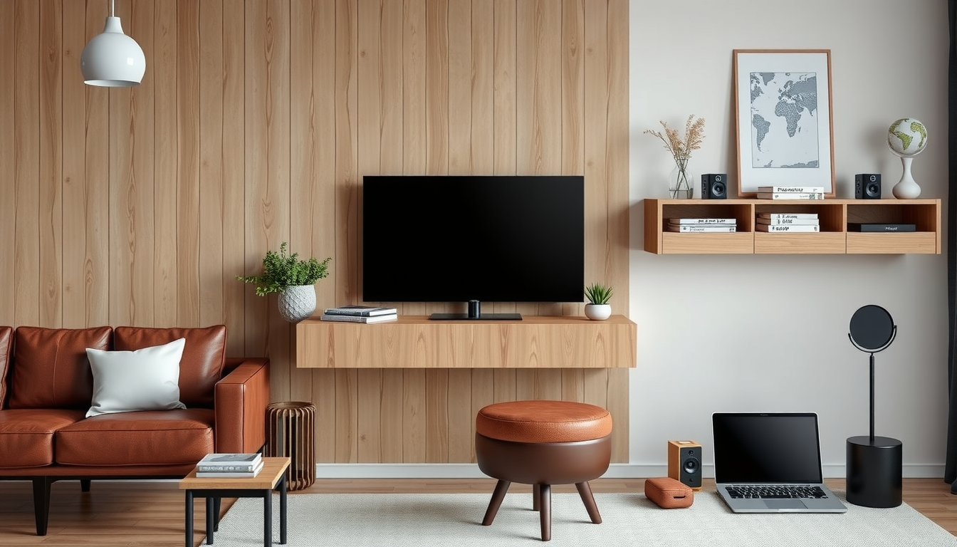 Stylish living room with modern decor on Prime Big Deal Days 2025