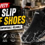 Non slip chef shoes for safety.